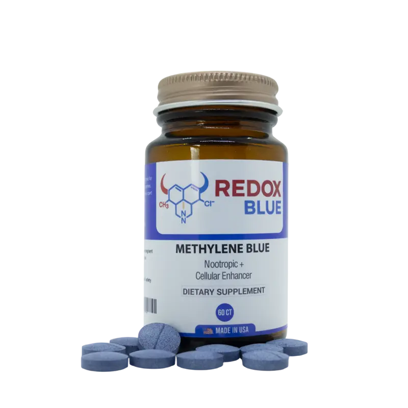 Redox Blue Methylene Blue Tablets 10mg 60 count